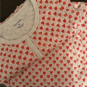 Roller rabbit valentines heart pjs